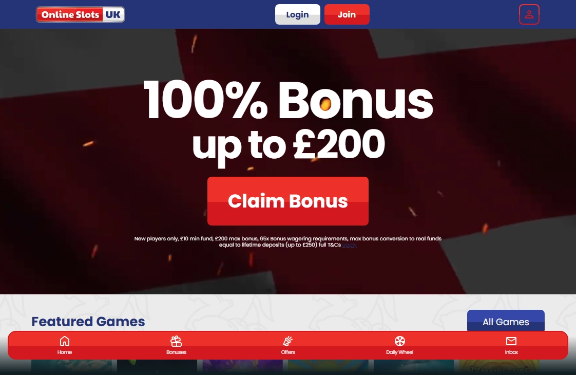 Online Slots UK Casino